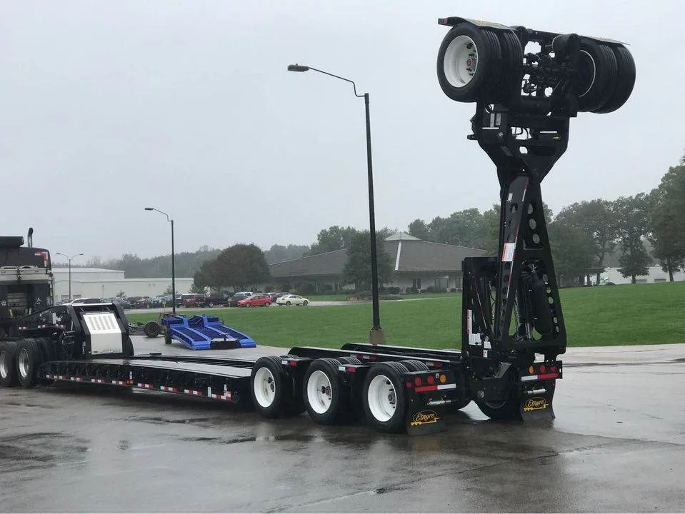 2019 ENTYRE RGN 55 Ton Lowboy Trailer - CAA Heavy Equipment