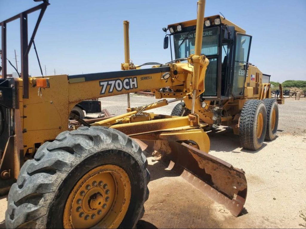 2007 John Deere 770CH Motor Grader - CAA Heavy Equipment
